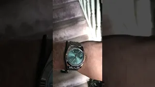 Rolex Datejust 41 mint green dial 2022