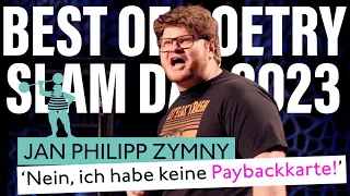 Jan Philipp Zymny - Paybackkarte | Best of Poetry Slam Day: Awards 2023 @ Elbphilharmonie Hamburg