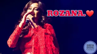 ROZANA FULL SONG LYRICS BY SHREYA GHOSAL NAAM SHABANA MOVIE SONG #SHREYAGHOSALFANS #NAAMSHABANA