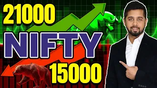 Beginning of next bull run or deep correction ahead | Nifty at 21000 or 15000 | Indian Stock Market