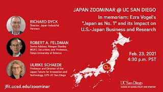 In memoriam: Ezra Vogel's "Japan as No. 1" and its Impact on U.S.-Japan Business and Research