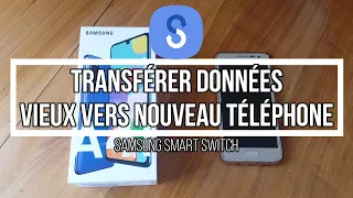 Vidéo n°63 : transférer les données d'un vieux vers nouveau téléphone (Smart Switch)