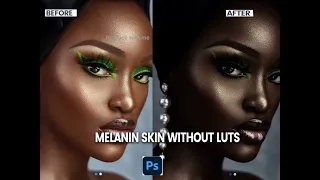 how to give your image melanin skin without luts