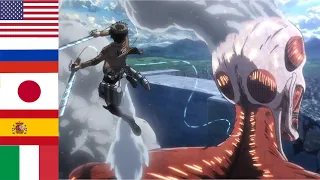 "GOTCHA" in 5 languages ● Attack On Titan 2020