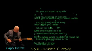 Andy Grammer x R3HAB - Saved My Life - Lyrics Chords Video