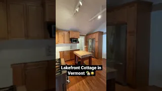 Lakefront Vermont Cottage | North Hero | Vermont Real Estate #shorts #vermont #hometour #realestate