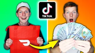 Testing VIRAL TikTok Side Hustles | $1400 Per Week