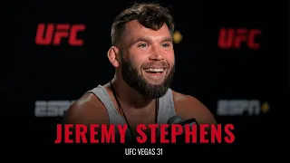 Jeremy Stephens UFC Vegas 31 full media day interview