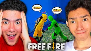 FERNANFLOO JUEGA FREE FIRE POR PRIMERA VEZ CON THEDONATO *EL DUO MAS ESPERADO* 😱🔥