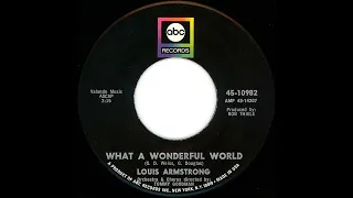 Louis Armstrong  - What a Wonderful World  - 1967 (STEREO in)