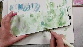 New Skillshare Class - Flourish & Fleur - Expressive Watercolour