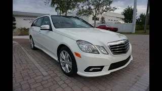This 2011 Mercedes Benz E350 4Matic Estate Station Wagon is an elegant and practical SUV killer SOLD