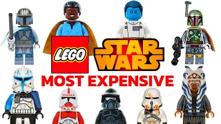 Top 20 Most Expensive Lego Star Wars Minifigures! (2022)