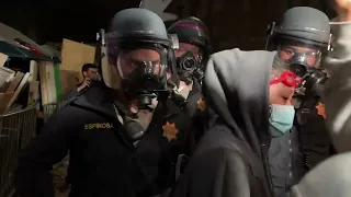 Police Move In After Violent Clashes at UCLA