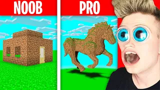 KONKURS BUDOWANIA, ale KAŻDY BUDUJE TYLKO DIRTEM XD | Minecraft Extreme