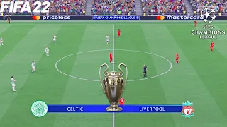 FIFA 22 | Celtic vs Liverpool - UEFA Champions League UCL - Full Match & Gameplay