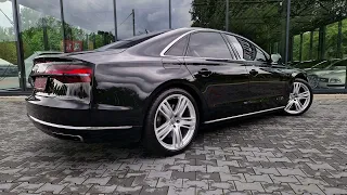 AUDI A8 D4 4.0 TFSI 435 PS QUATTRO WENTYLE MASAŻE KAMERY 360 ACC BEZWYPADKOWY # CAR DELUXE GLIWICE #