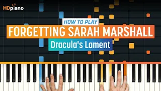 How to Play "Dracula's Lament" from 'Forgetting Sarah Marshall' | HDpiano (Part 1) Piano Tutorial