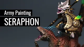 How to Paint SERAPHON | ALBINO Skin | Aggradon | AGE of SIGMAR | Lizardmen