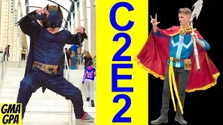 C2E2 2019 At The Chicago Comic-Con Seeing Marvel Stage Cosplay Contest + Show Floor Costumes