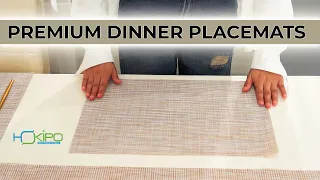 HOKIPO PVC Dining Table Placemats | Dinner Table Mats (AR605)