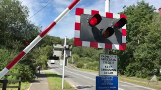 Glanyrafon Level Crossing (Ceredigion) Tuesday 13.08.2019