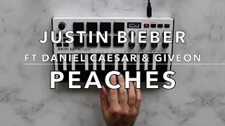 Justin Bieber - Peaches ft Daniel Caesar & Giveon (Remake) | AKAI MPK Mini | Tutorial Remix Cover