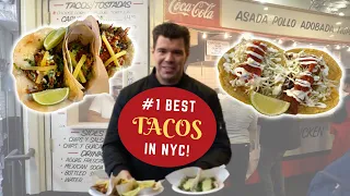 Hands-down the #1 BEST Tacos in NYC @ Chelsea Market