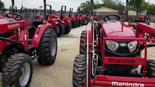 Comparison between the Mahindra 2538 and the 2638