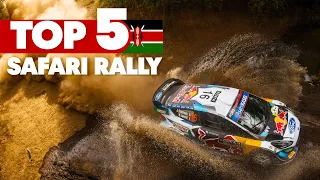 Savage, Spectacular and Sensational: Top 5 Moments From Safari Rally Kenya | WRC 2021