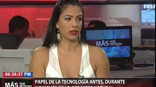 Papel de la tecnología antes, durante y después de un desastre natural