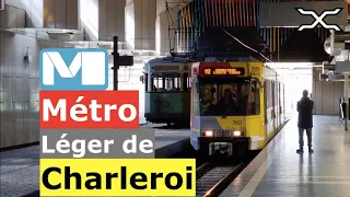Métro Léger de Charleroi | Ugliest metro in the world | Grand travail inutile | Premetro | Belgium