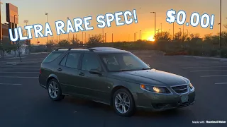 I Bought the Cheapest Saab 9-5 in the US! (Non-Running)