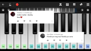 Bubbly - Colbie Caillat • Perfect Piano App • Easy Tutorial