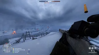 Long distance kills with the Mosin-Nagant in Battlefield 1