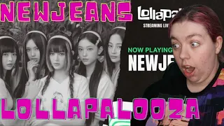 NewJeans Live at Lollapalooza 2023 Full Performance REACTION