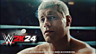 WWE 2K24 First Official Trailer - ‘The Story’s not Finished’