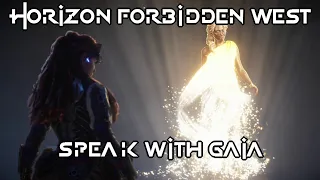 Horizon Forbidden West – Gemini – Speak with GAIA