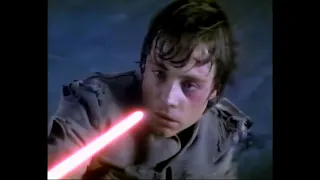 Original 1984 | Star Wars The Empire Strikes Back | Bespin Fight | (VHS Capture+Topaz video enhance)
