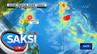 Bagyong Goring, bahagya pang lumakas | Saksi