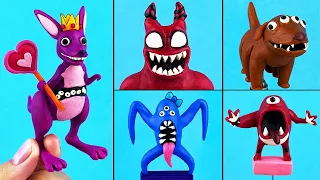 All Boses Making Garten of Banban Chapter 3 New Monsters Sculptures. How to make - Timelapse