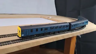 Britannia Pacific Models Class 207 3-D DEMU in BR plain blue livery