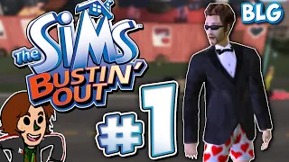 The Sims Bustin' Out 100% Playthrough - Part 1 [STREAM]