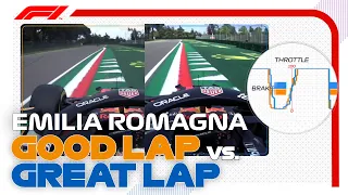 Good Lap Vs Great Lap With Verstappen and Perez | 2022 Emilia Romagna Grand Prix | Workday