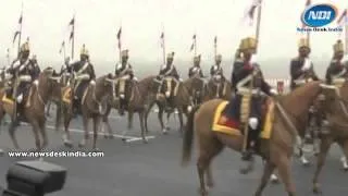 Glimpse from the Army Day Parade organized in New Delhi