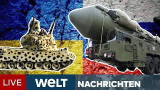 RUSSLAND DROHT MIT WELTKRIEG: Deutschland wird Ukraine Panzer liefern | WELT Newsstream