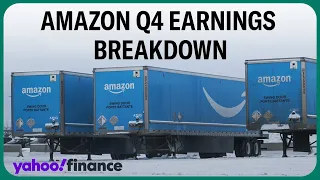 Amazon stock jumps after Q4 earnings top estimates