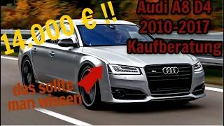 Audi A8 D4 Kaufberatung | Das solltest du vor dem Kauf wissen! | G Performance