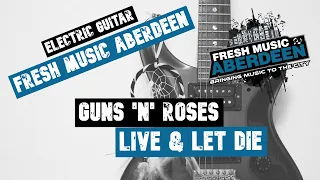 Guns 'N' Roses - Live & Let Die || LEAD GUITAR PLAY ALONG || GUITAR TAB