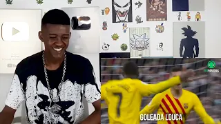 Jhony REACT - O BARÇA VOLTOU! 4 x 0 NO REAL MADRI - Paródia - Botadinha Saliente - Rogerinho